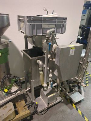 Machine à extraction de lait de soja en acier inoxydable.