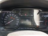 a close up of a car dashboard with a speedometer and gauges