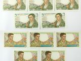 a group of five different bills with portraits of women on them