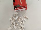 a box of legos sitting on a table next to a box of legos