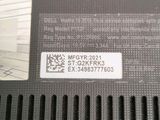 a close up of a label on the back of a laptop