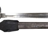 a knife and a knife holder on a white background