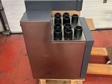 an image of a wine bottle dispenser on a pallet