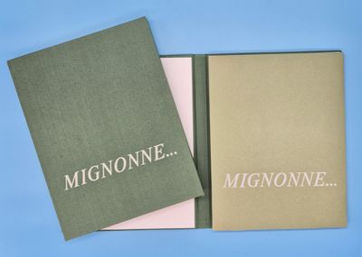 Bibliophilie / « Mignonne… », poème de Gilles Durant, aux dé…