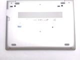 a close up of a laptop with a white back cover