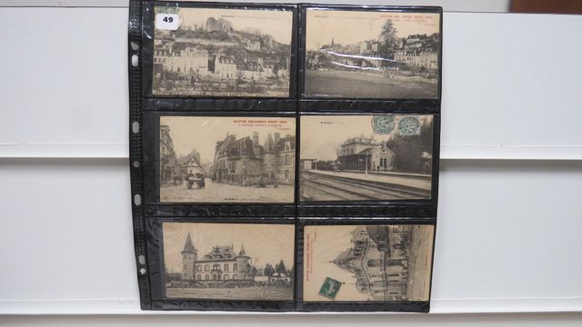 Éditeur Girard (noir et blanc mat) Aubusson. Lot de 11cpa. (1 à 1...