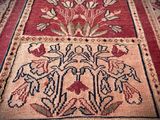 an image of a close up of a rug on a floor