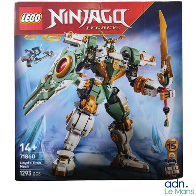 a box of legos with a picture of a robot on it