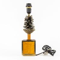 Lampe de table décorative en forme de « pomme de pin », en b… (photo 5)