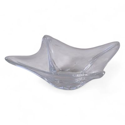 DAUM France Coupe en cristal, signée