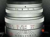 a close up of a camera lens on a table
