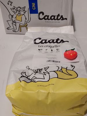 CAATS - Croquettes pour chat senior - Riche en protéines et …