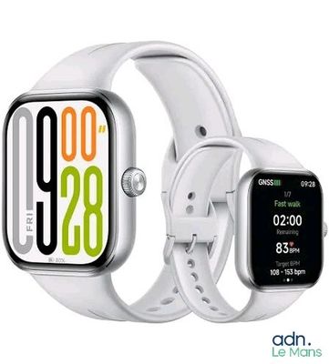 an image of a white apple watch with a white band and a white watch face