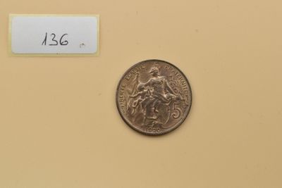 Troisième République. 5 Centimes Dupuis Br.