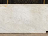 a marble table with a book on top of it