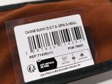 a barcode on the back of a wallet with a barcode on it