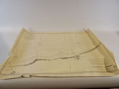 une feuille de papier sur laquelle est dessinée une carte