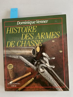 la couverture d'un livre sur laquelle figurent un pistolet et un fusil de chasse
