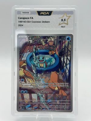 a close up of a card with a cartoon character on it