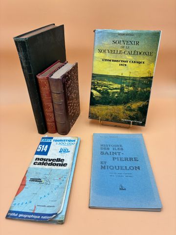 Lot de livres sur l’Océanie : GARNIER : La Nouvelle-Calédonie. Pa...