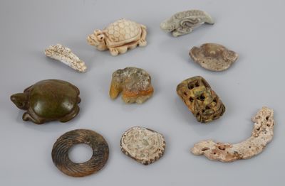 a lot of different items that are sitting on a table