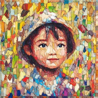 Thandiwe MOKOENA Chilhood in colors (2022)