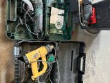 two tools in the case on the floor