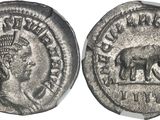 an image of a silver coin with an image of a man on it