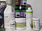 many different types of skin care products on the counter