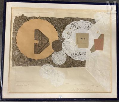une photo d'une œuvre d'art exposée dans un cadre