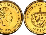 a close up of a coin with a man ' s face on it