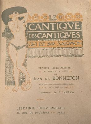 FRANTISEK (FRANK) KUPKA Cantique des Cantiques, qui est sur …