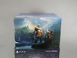 the box for the video game god of war is shown