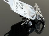 a keychain that has a tag attached to it