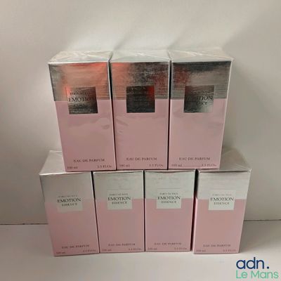 Lot de 7 eau de parfum WELL "Emotion essence", 100 ml - NEUF…