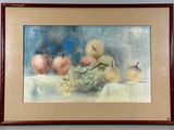 une image d'un tableau de fruits sur une table