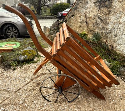 Charrette de présentation roues à bandage - Photo 1