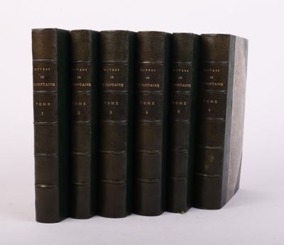 LA FONTAINE (Jean de) Œuvres. 6 vol.