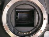 a close up view of a digital camera with a lens