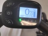 a close up view of a motorcycle ' s rear view mirror