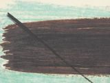 a picture of a drawing of a boat on the water