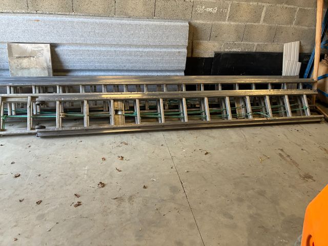 Échelle double Alu. 350cm