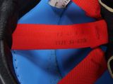 a close up of a helmet with a label on it
