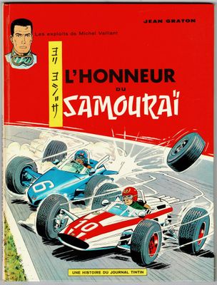 la couverture du livre, *L'honneur du samouraï*