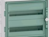 an image of a green and white wall mounted enclosure