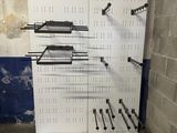 an image of a display rack with a number of tools on it