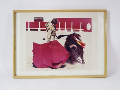 "Sébastien CASTELLA" - Tirage argentique couleurs dédicacé p…