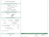 a close up of a document with a picture of a person on it