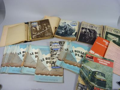 [CHEMINS DE FER] SNCF P.L.M - LE BULLETIN PLM (Paris - Lyon …
