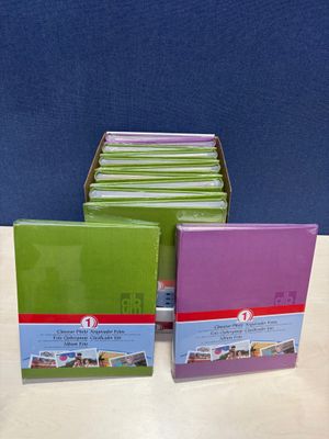 (x12) Classeur photos rechargeable 4 anneaux / avec 5 feuill…